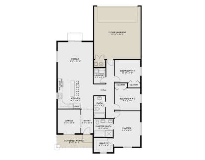 Main Floor  for House Plan #2802-00488