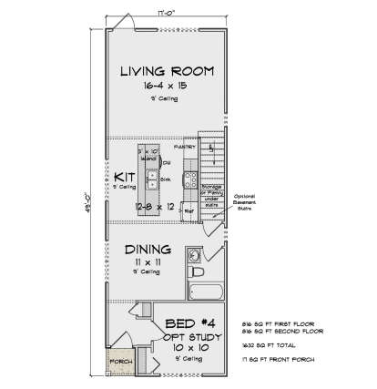 Main Floor  for House Plan #4848-00577