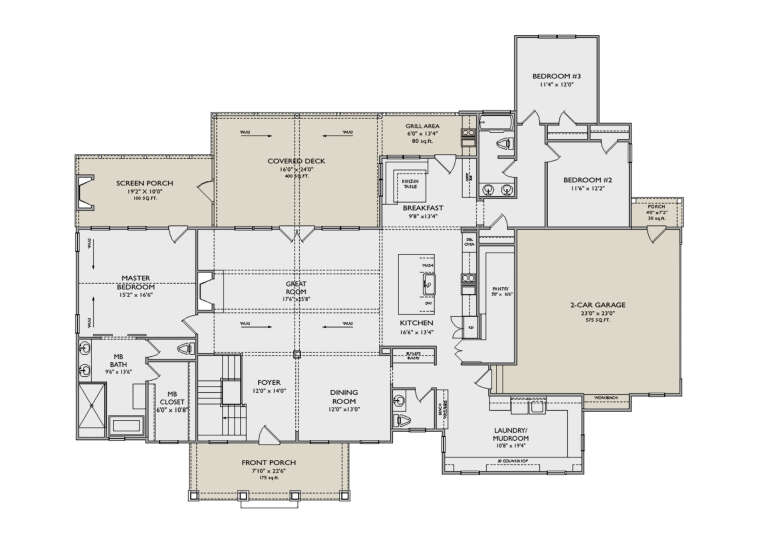 House Plan House Plan #35129 Drawing 1
