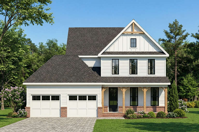 House Plan House Plan #35133 Front Elevation
