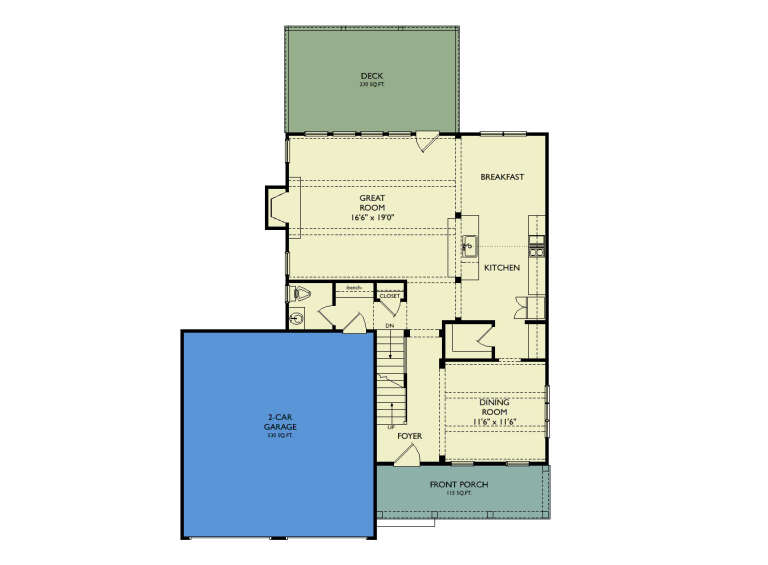 House Plan House Plan #35133 Drawing 1