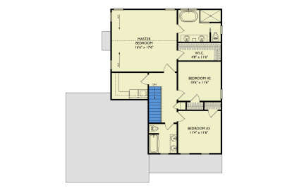 Second Floor for House Plan #957-00126
