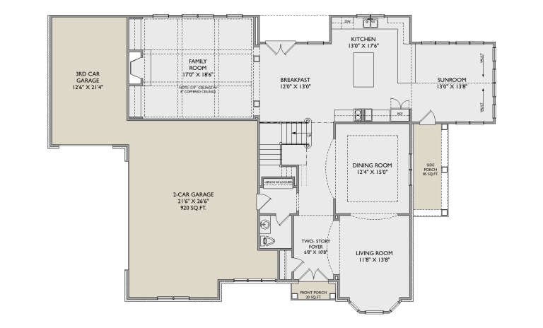 House Plan House Plan #35134 Drawing 1