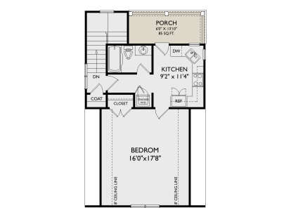 Second Floor for House Plan #957-00129