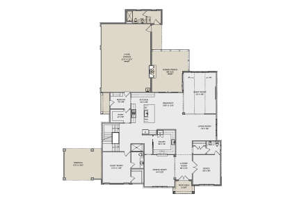 Main Floor  for House Plan #957-00130