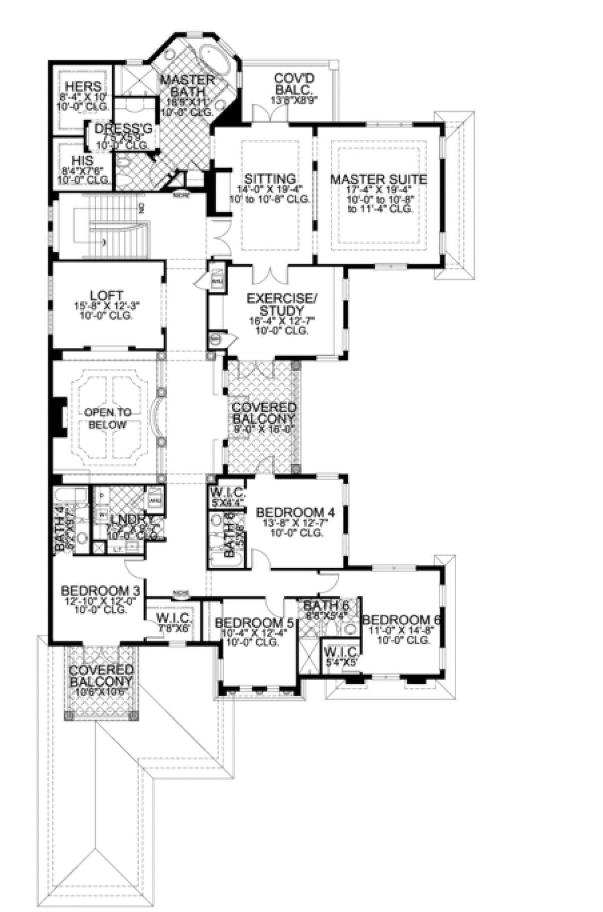 Floorplan 2 for House Plan #168-00086