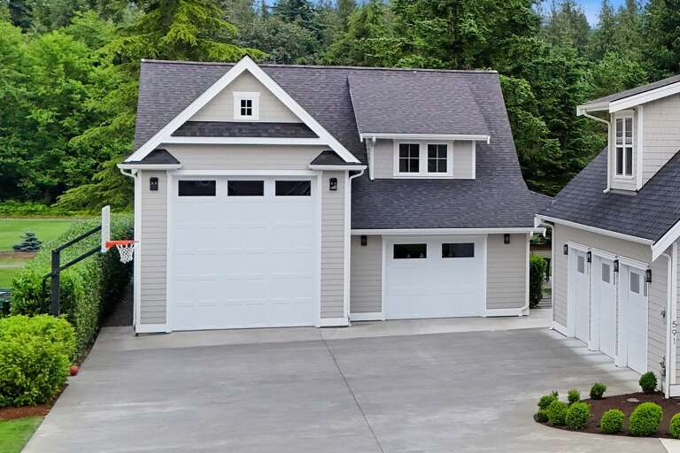 House Plan House Plan #35142 Angled Front Elevation