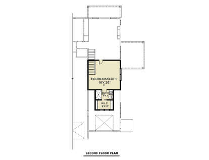 Second Floor for House Plan #2464-00224