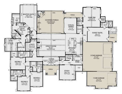 Main Floor  for House Plan #8292-00016