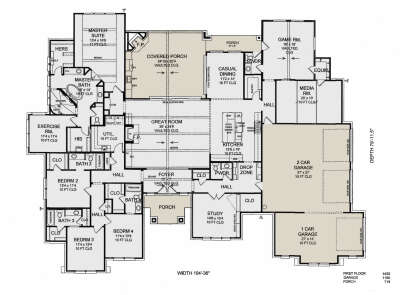 Main Floor  for House Plan #8292-00018