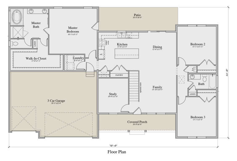 House Plan House Plan #35151 Drawing 1