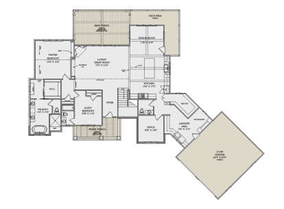 Main Floor  for House Plan #957-00133