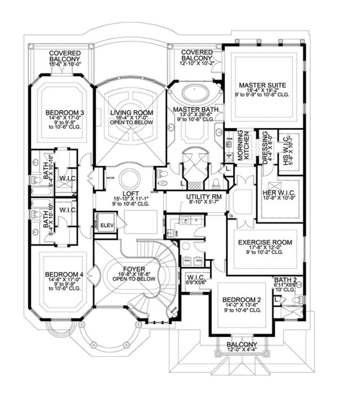 Floorplan 2 for House Plan #168-00088