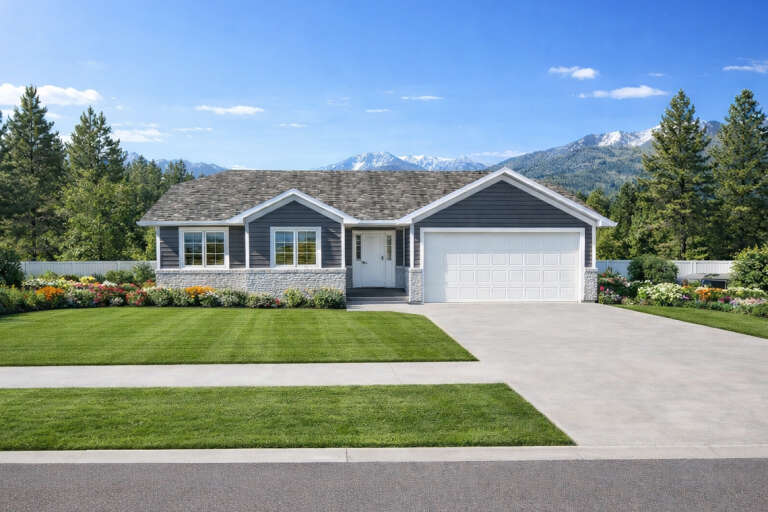 House Plan House Plan #35165 Front Elevation