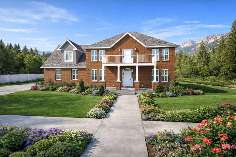 House Plan House Plan #35168 Front Elevation