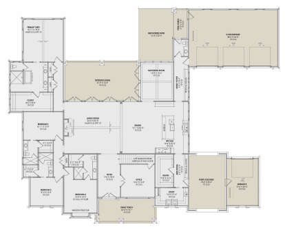 Main Floor  for House Plan #7983-00187