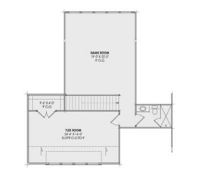 Second Floor for House Plan #7983-00187