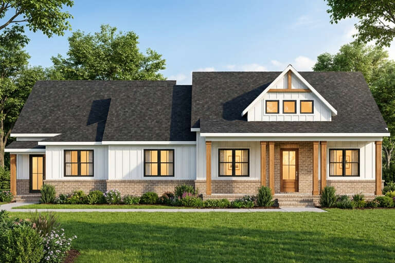 House Plan House Plan #35172 Front Elevation