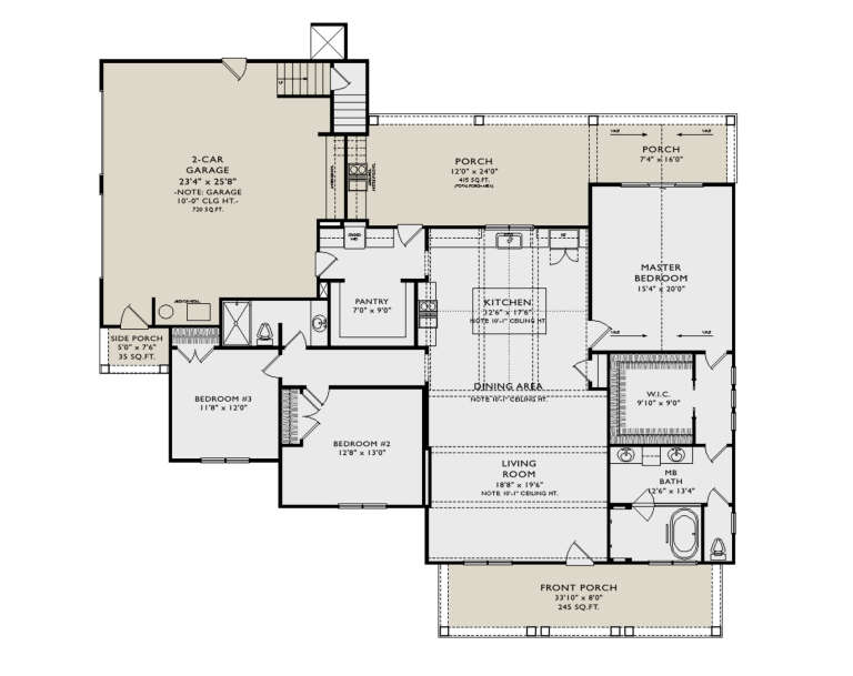 House Plan House Plan #35172 Drawing 1