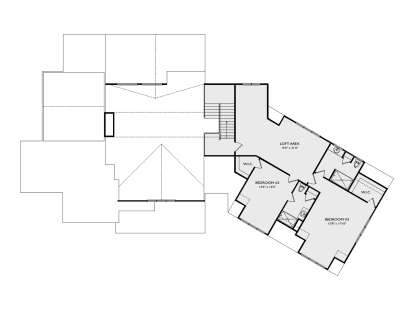 Second Floor for House Plan #957-00136