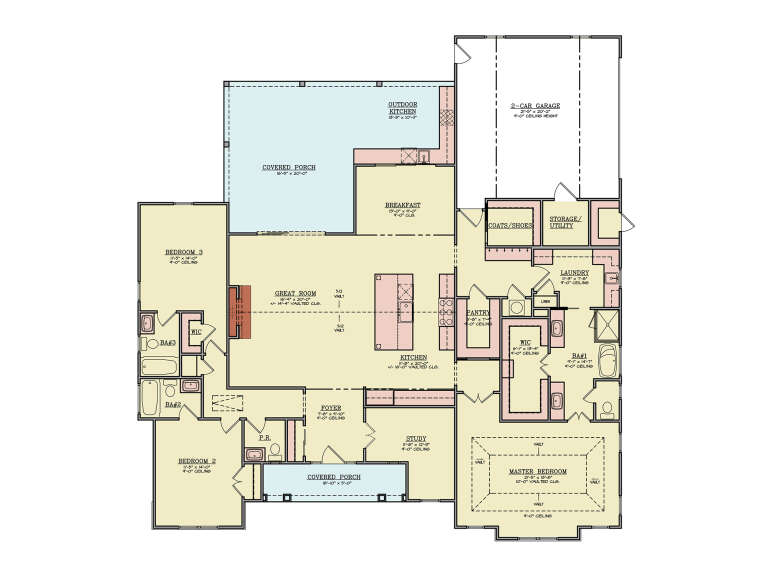 House Plan House Plan #35177 Drawing 1
