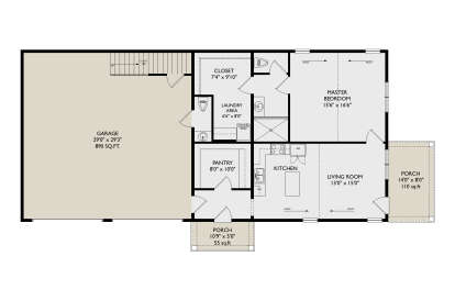 Main Floor  for House Plan #957-00137