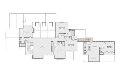 Second Floor for House Plan #957-00139