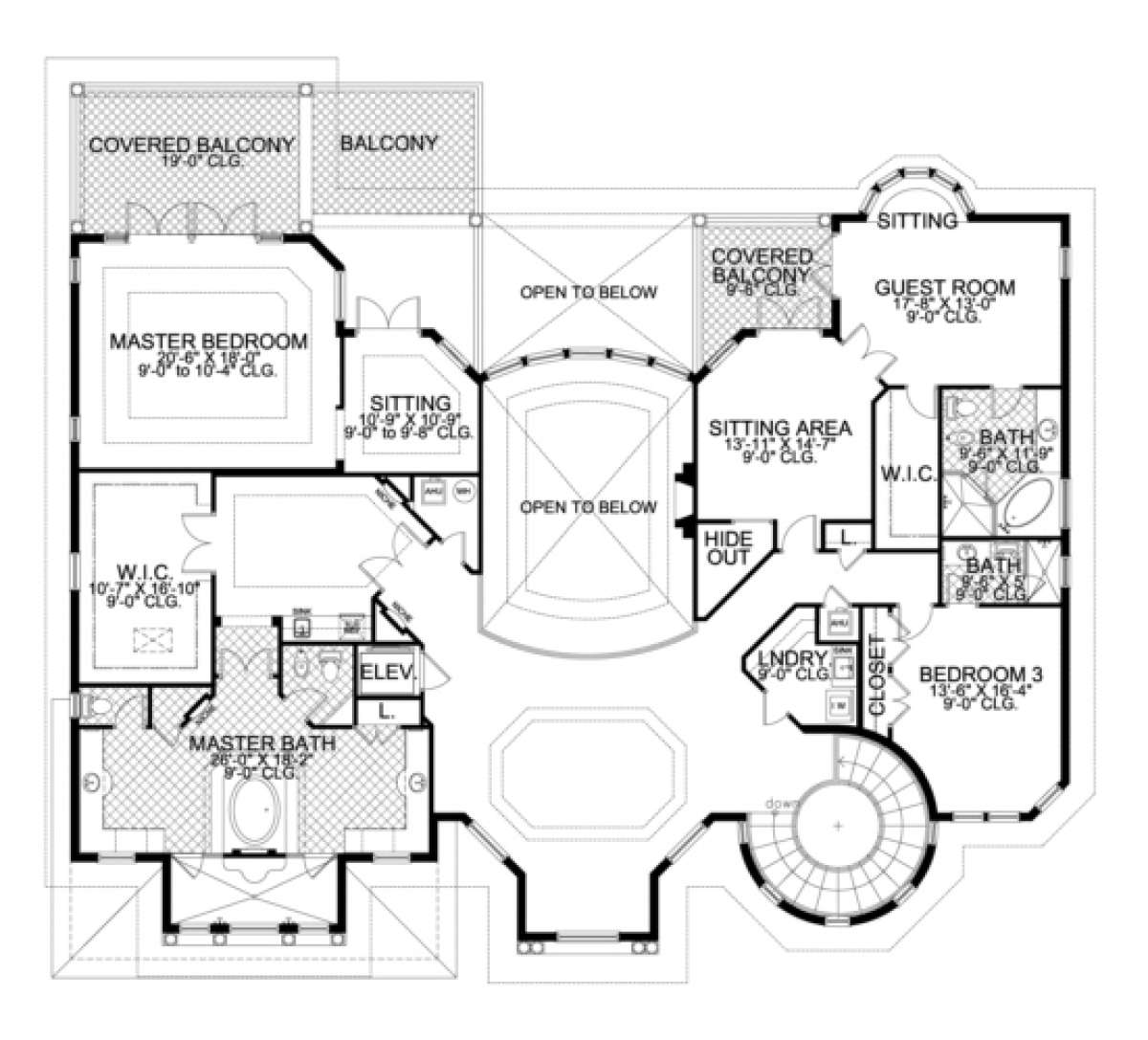 Floorplan 2 for House Plan #168-00091