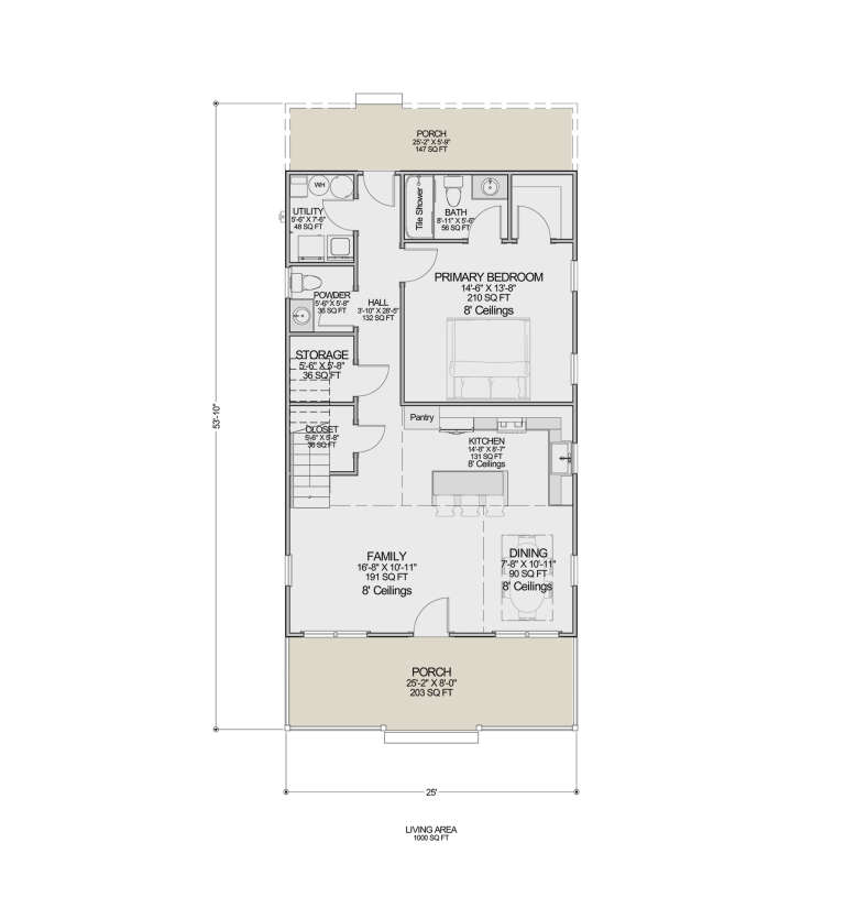 House Plan House Plan #35191 Drawing 1