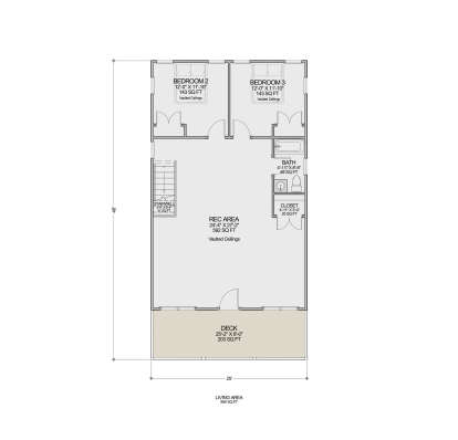 Second Floor for House Plan #7112-00041