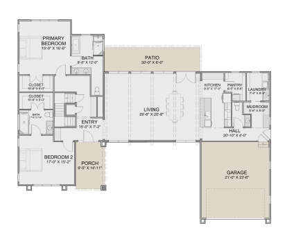 Main Floor  for House Plan #7112-00042
