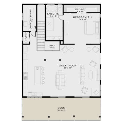Main Floor  for House Plan #5984-00052