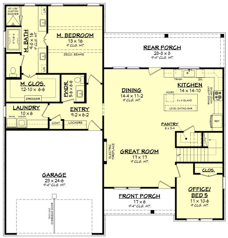 House Plan House Plan #35195 Drawing 1