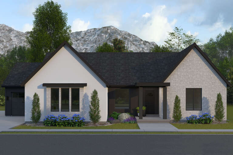 House Plan House Plan #35198 Front Elevation