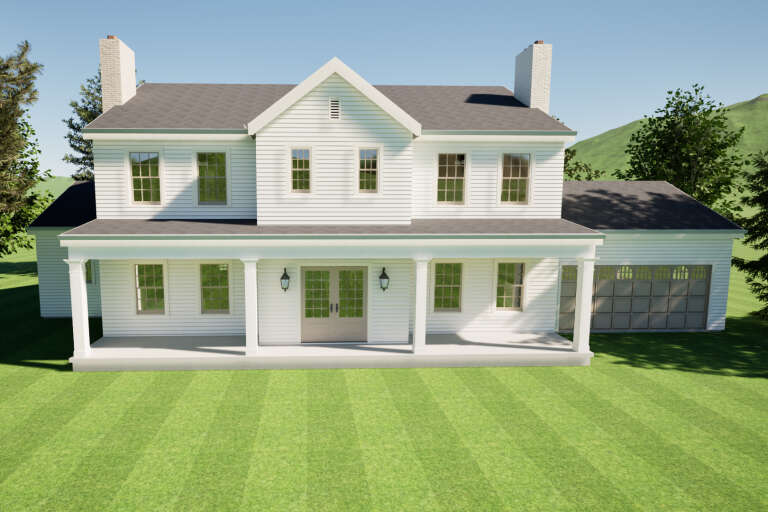 House Plan House Plan #35201 Front Elevation