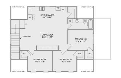 Second Floor for House Plan #957-00145
