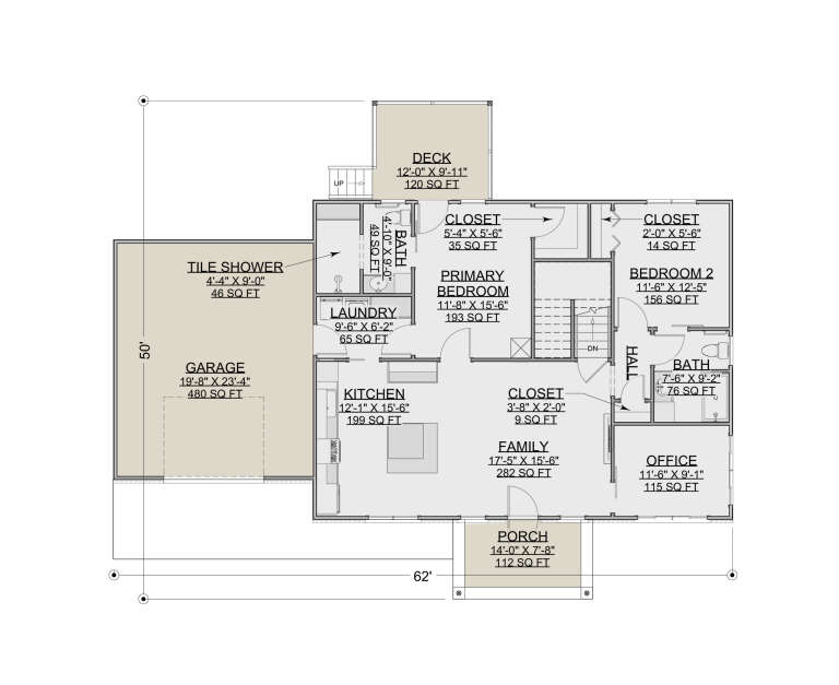 House Plan House Plan #35207 Drawing 1