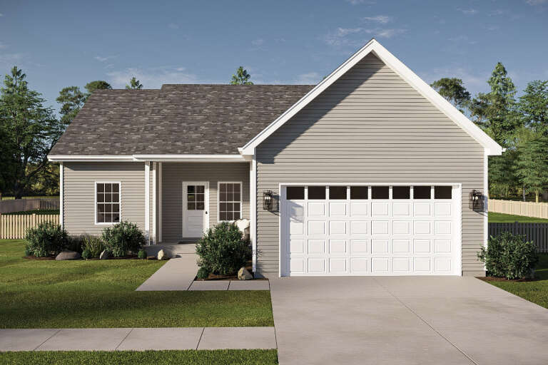 House Plan House Plan #35209 Front Elevation