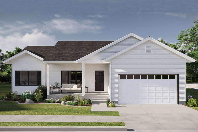 House Plan House Plan #35211 Front Elevation