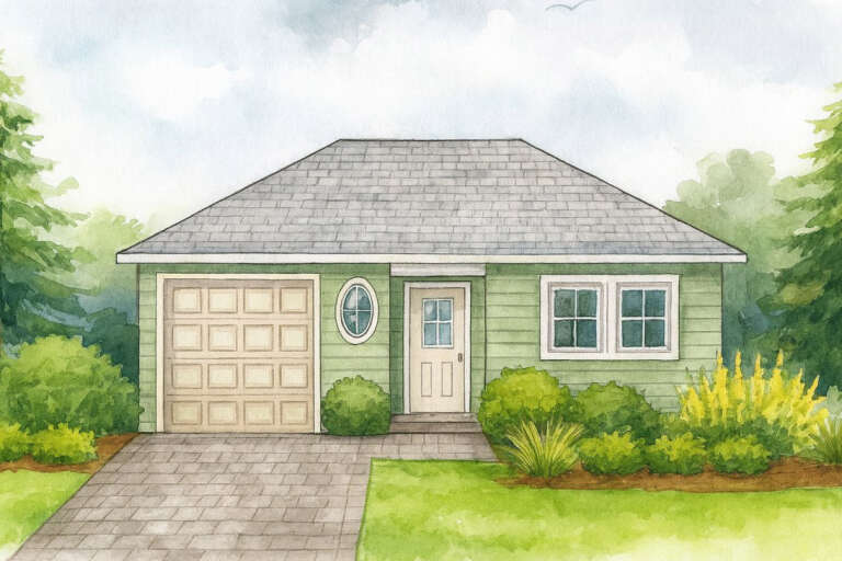 House Plan House Plan #35213 Front Elevation