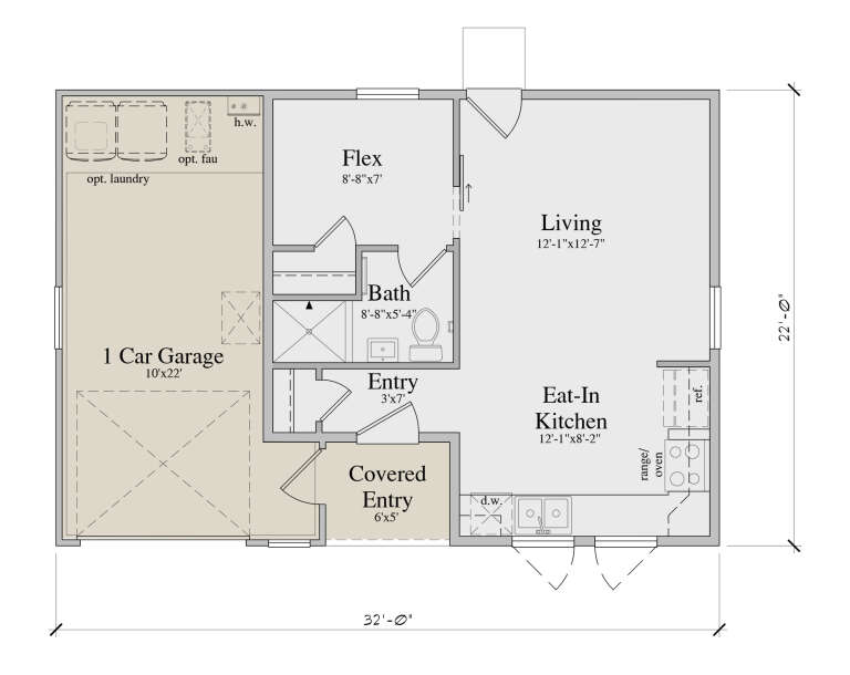 House Plan House Plan #35213 Drawing 1
