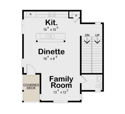 Main Floor  for House Plan #402-01871