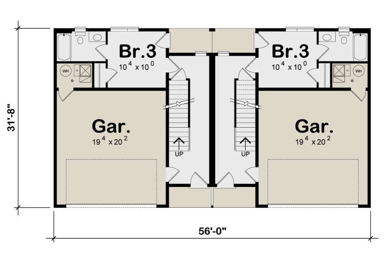 House Plan House Plan #35217 Drawing 1