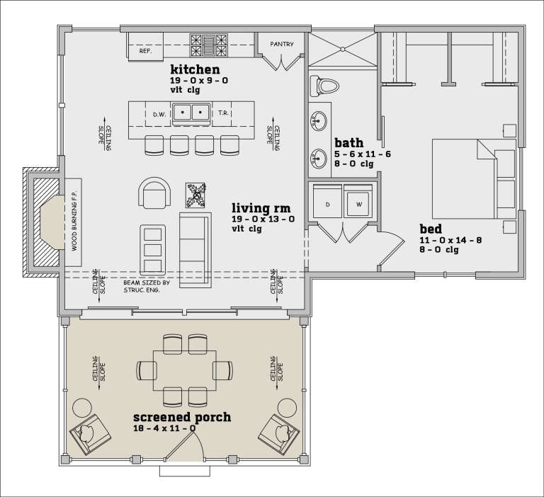 House Plan House Plan #35224 Drawing 1