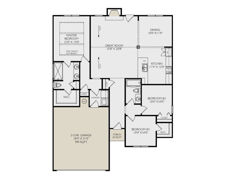 House Plan House Plan #35227 Drawing 1