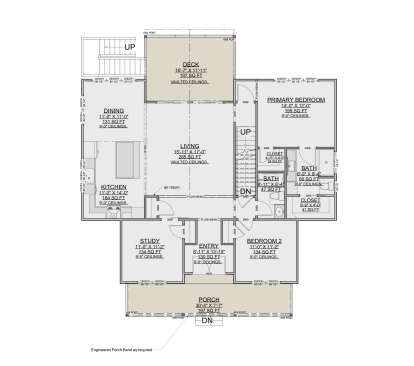 Main Floor  for House Plan #7112-00052