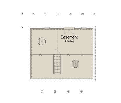 Basement for House Plan #7112-00053
