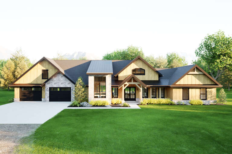 House Plan House Plan #35233 Front Elevation