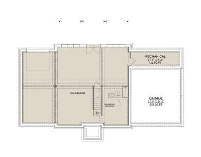 Basement for House Plan #7112-00055