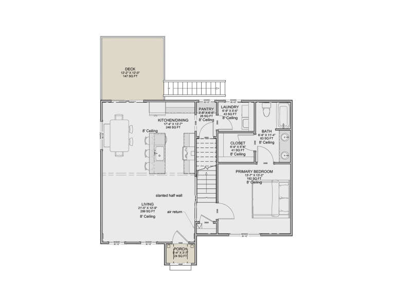 House Plan House Plan #35235 Drawing 1
